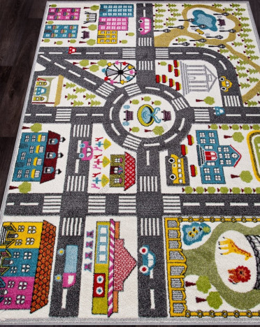 Ковер российский C070 ORION (Фризе, кремовый)