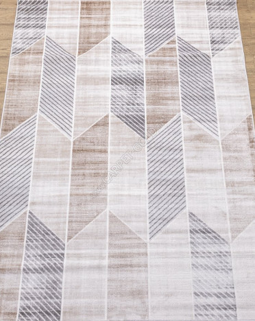 Ковер российский 22122-25326 Визион (PP Heatset Высокоплотный, бежевый, серый)